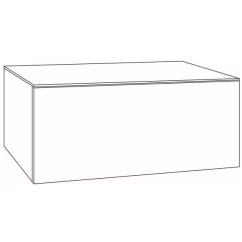 EBS Dana Samostatná skříňka pod desku 70 x 36,5 cm, zakázková barva K2