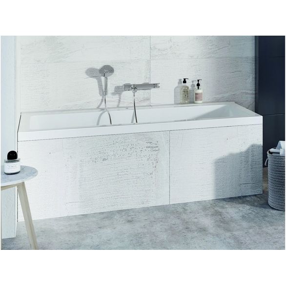 EBS Urban City Obdélníková vana 170 x 75 cm bez noh, bílá