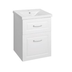 EBS Natka Skříňka s umyvadlem 55 cm, bílá
