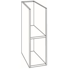 EBS KUBA Skříňka regálová 20 cm, zakázková barva K2