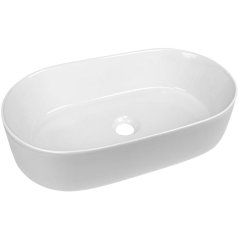 EBS Spin Umyvadlo na desku 53 x 31,5 cm, bílá