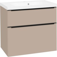 EBS Dream Skříňka s umyvadlem 81 cm, šedý kámen mat