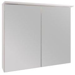 EBS Bianka Galerka s osvětlením 80 cm, bílá lesk