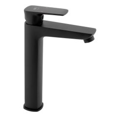EBS Urban Black Vysoká umyvadlová baterie bez výpusti, černá mat