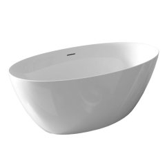 EBS Diora B Volně stojící vana 170x82cm, bílá lesklá