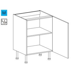 EBS ES601DLPS Skříňka spodní 60 cm, diamantově šedá