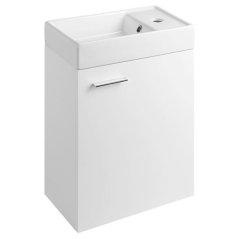 EBS Urban Smart Skříňka pod umývátko 39,5 x 50 cm, bílá lesk