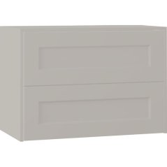 EBS Laca Skříňka umyvadlová s deskou 83,2 cm, šedá matná