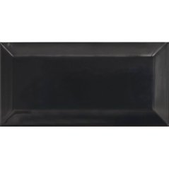 EBS Chic obklad 7,5x15 black lesklý