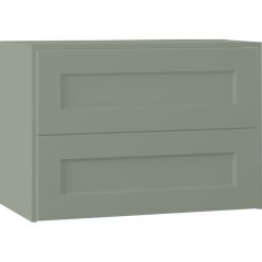 EBS Laca Skříňka umyvadlová s deskou 83,2 cm, kapradinová matná