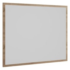 EBS Sofie Zrcadlo s dřevěným rámem 70 x 60 cm, dub sonoma