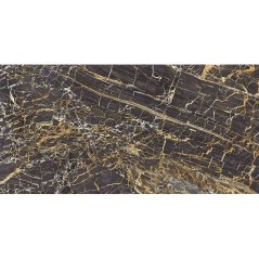 EBS Museo dlažba 60x120 black golden lesklá