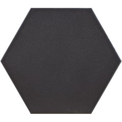 EBS Mayfair dlažba 19,8x22,8 grafito hexagon matná