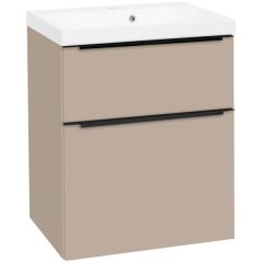 EBS Dream Skříňka s umyvadlem 61 cm, šedý kámen mat