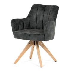 EBS Ambient Jídelní židle, samet matný, zelená