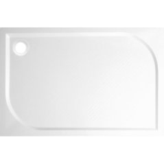 EBS Aria Vanička sprchová 120x80 litá