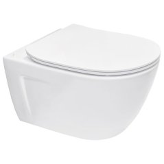 EBS Diana New WC závěsné rimless vč.sedátka softclose, bílá