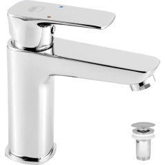 EBS Urban Umyvadlová baterie s výpustí Click/Clack, chrom URB075