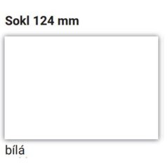 EBS 914339 Sokl bílá, 124mm