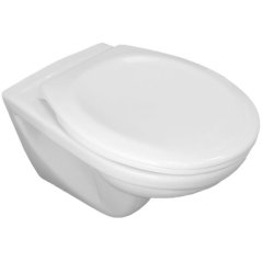 EBS Diana New WC závěsné 36 x 52 cm se sedátkem, bílá