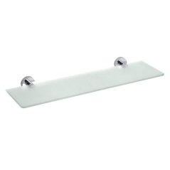 EBS Urban Round Skleněná polička 60 cm, matné sklo