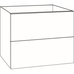 EBS Dana Skříňka pod desku 60,3 x 52,4 cm, zakázková barva K4