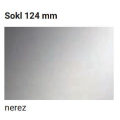 EBS 964410 Sokl nerez, 124mm
