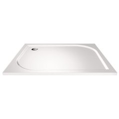 EBS Vanička sprchová 120x90x3 cm, litý mramor