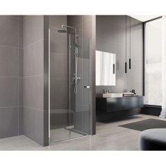 EBS Tango Zalamovací dveře 120 x 200 cm, chrom/pravé