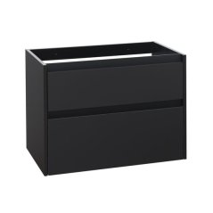 EBS Duomo Skříňka umyvadlová 81 cm, černá matná