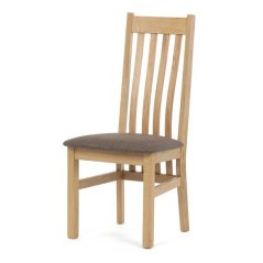EBS Country Jídelní židle, přírodní, masiv, hnědá