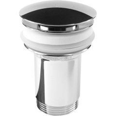 EBS Vtok umyvadlový Click-Clack, velká zátka, chrom