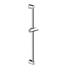 EBS Sprchová tyč 60 cm, hranaté úchyty, chrom
