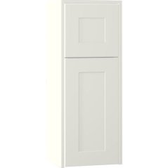 EBS Lana Střední skříňka, pravá, 88 cm, bílá matná