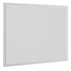 EBS Sofie Zrcadlo s dřevěným rámem 70 x 60 cm, bílá