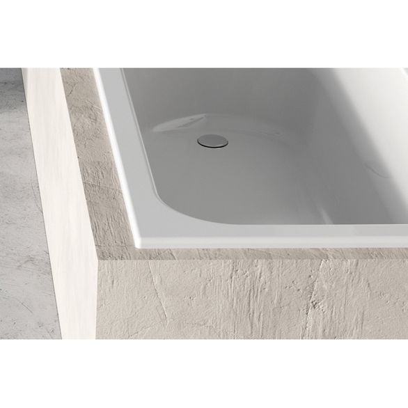 EBS Urban Slim Obdélníková vana 170 x 75 cm bez noh, bílá