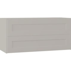 EBS Laca Skříňka umyvadlová s deskou 123,2 cm, šedá matná