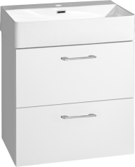 EBS Elva Skříňka s umyvadlem 60 cm, bílá