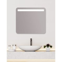 EBS Ariane Zrcadlo 80 x 70 cm s LED osvětlením s vypínačem