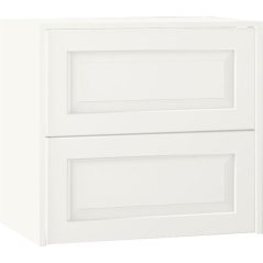 EBS Lasy Skříňka umyvadlová s deskou 63,2 cm, zářivě bílá matná