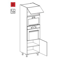EBS CHU5S Skříň pro vestavné spotřebiče, 60 cm, diamantově šedá