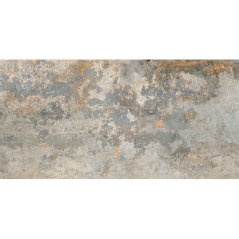 EBS Rusty Metal dlažba 60x120 silver semipulido