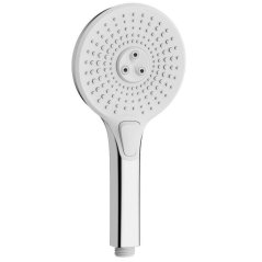 EBS Ruční sprcha 12 cm, 3jet chrom/bílá