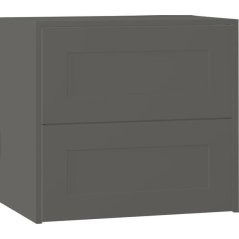 EBS Lana Skříňka umyvadlová s deskou 63,2 cm, šedá matná