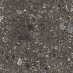 EBS Terrazzo dlažba 60x60 black matná
