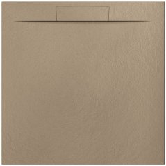 EBS Nilo Sprchová vanička litá 90x90cm, moka