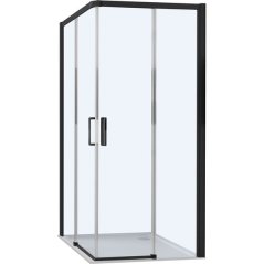 EBS Trend Easy Black Sprchový kout 80 x 80 cm, čtverec, černá mat