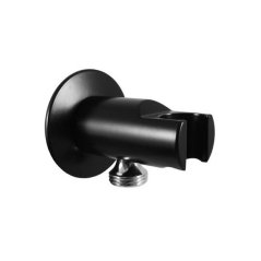 EBS Podomítkový vývod s držákem sprchy, černá matná