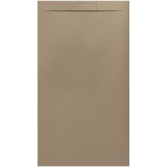 EBS Nilo Sprchová vanička litá 180x100cm, moka