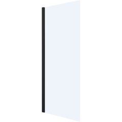 EBS Trend Easy Black Boční pevná stěna 80 cm, černá mat